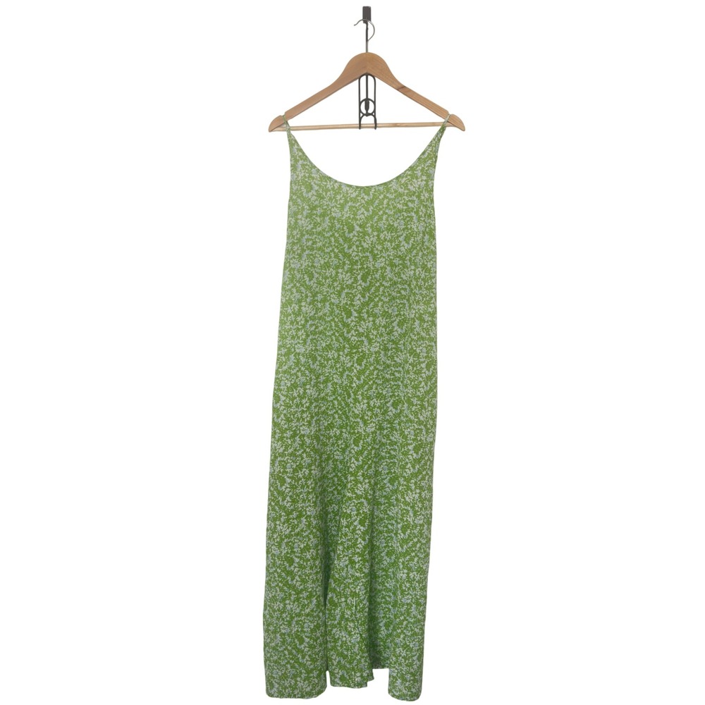 Stitchdrop Sleeveless XL Green Meadow Cottagecore Jumpsuit Whimsigoth Boho Chic